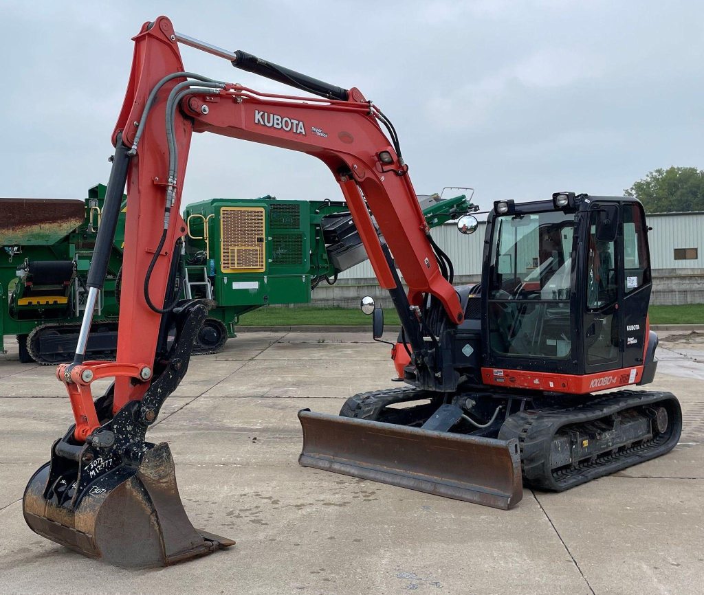 2019 Kubota KX080-4S Mini Excavator